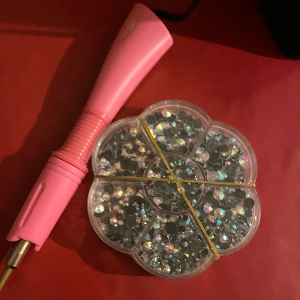Rhinestone application set